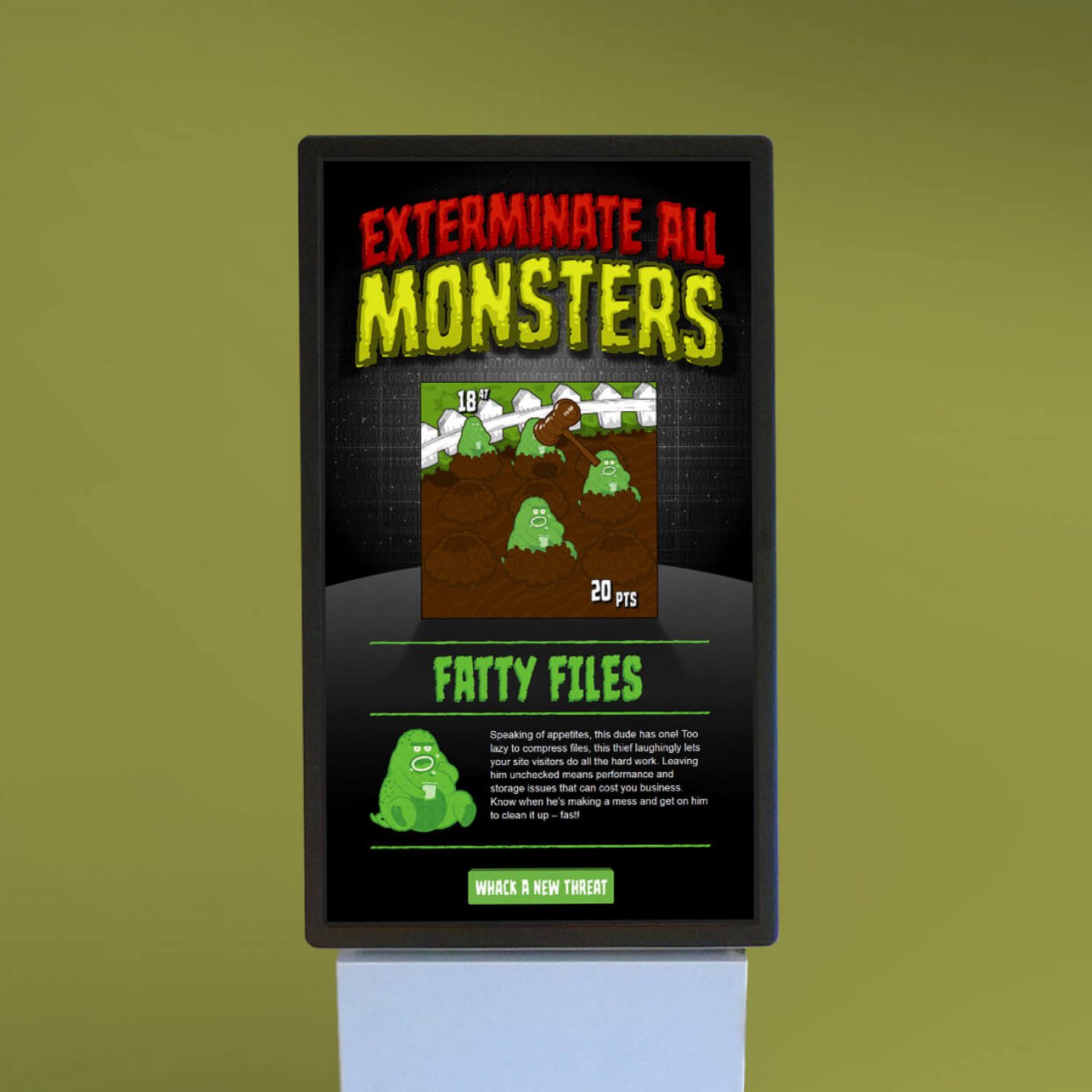 Trade Show Touchscreen Kiosk | Randall A Ford – Web, UI/UX, and Graphic